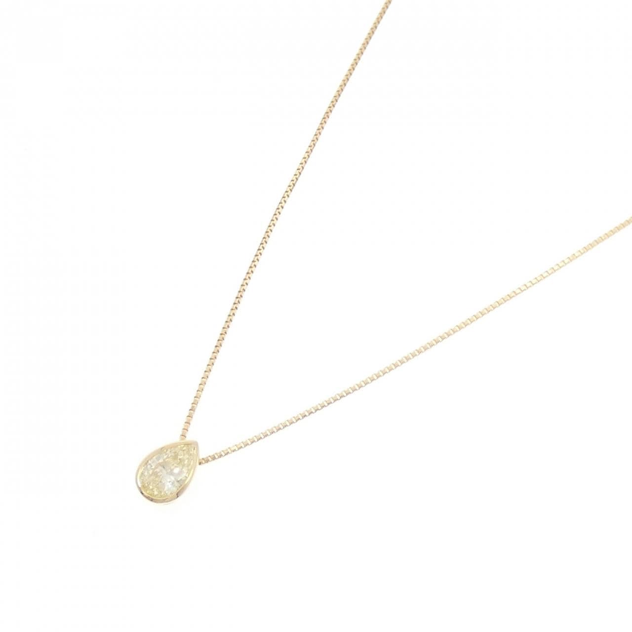 K18YG ダイヤモンド ネックレス 0.59CT