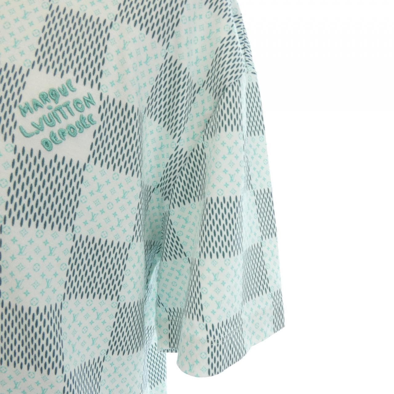 ルイヴィトン LOUIS VUITTON プリントショートスリーブコットンTシャツ HRY10WNPG Tシャツ