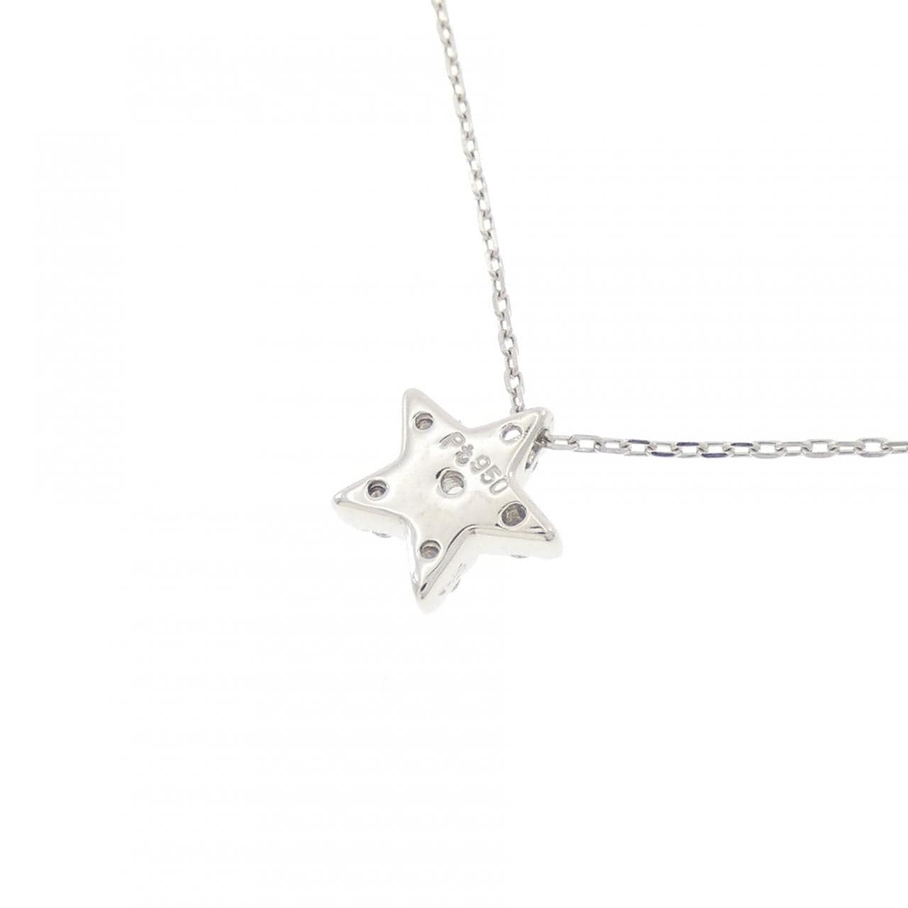 スタージュエリー ダイヤモンド ネックレス 0.08CT