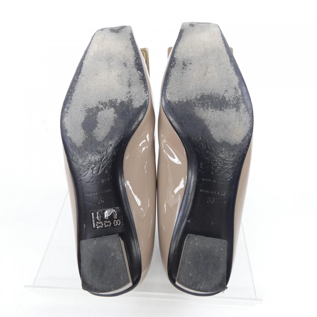 ロジェヴィヴィエ ROGER VIVIER ベル ヴィヴィエ パンプス パテント シューズ