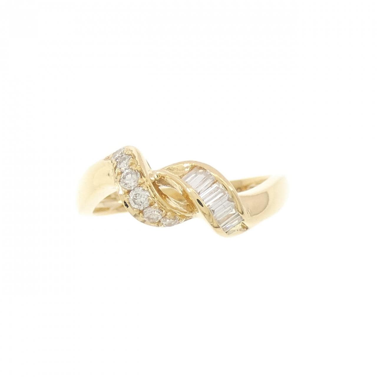 18KYG钻石戒指 0.13CT