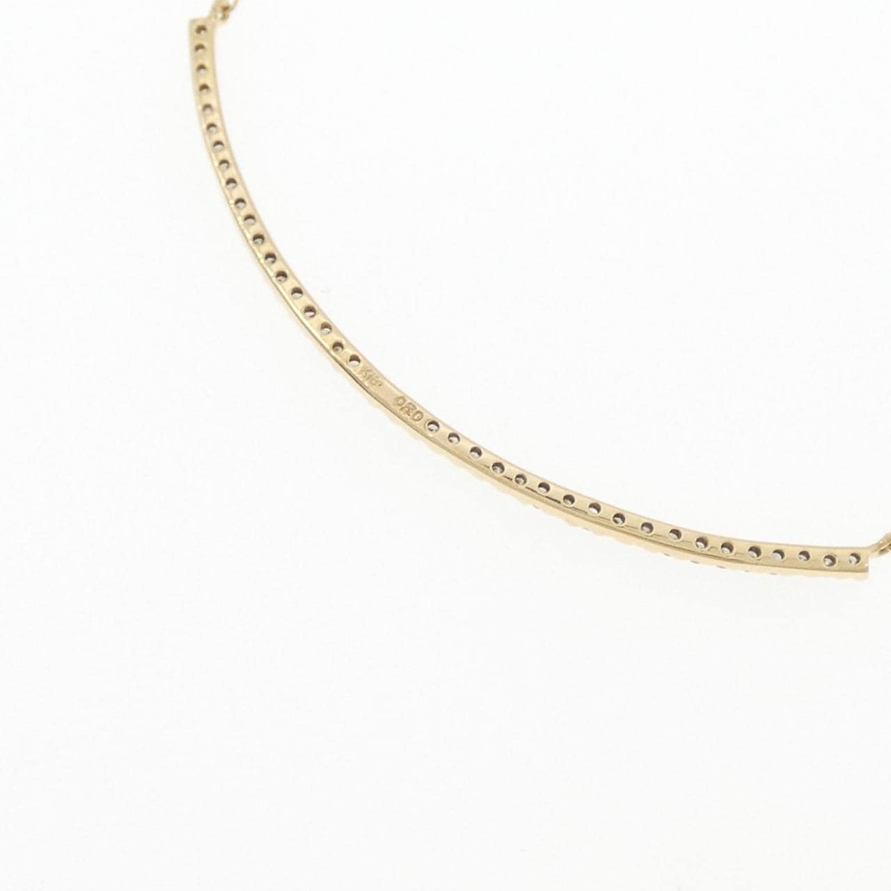K18YG ダイヤモンド ネックレス 0.20CT