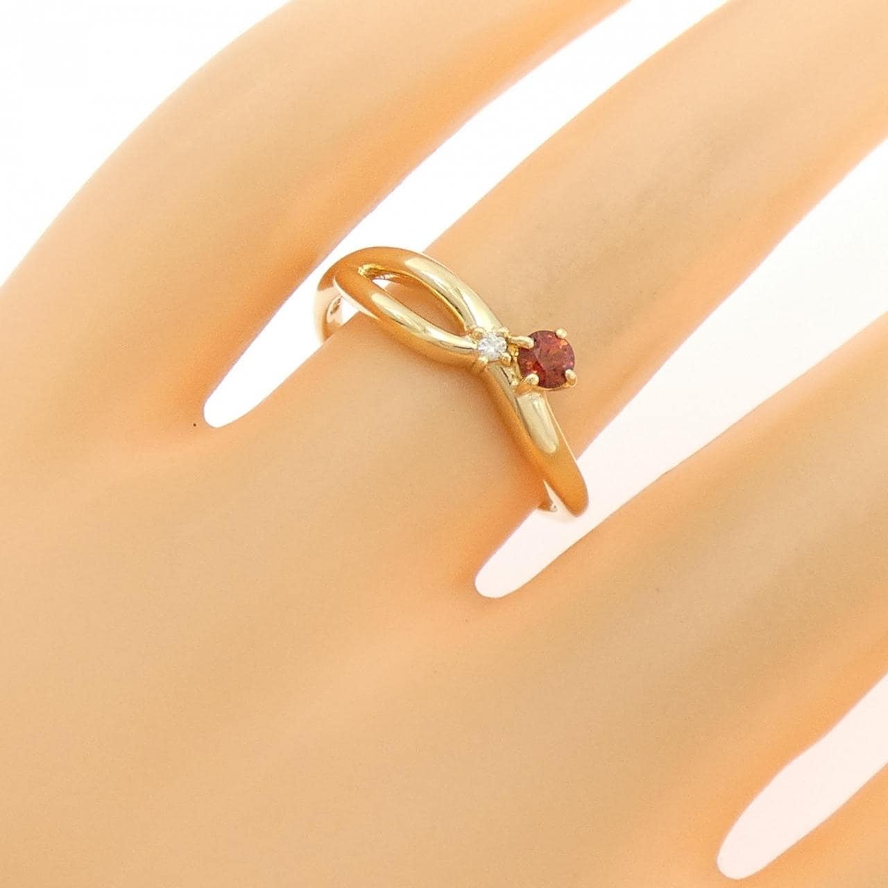 タサキ ガーネット リング