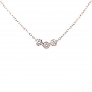 K10PG ダイヤモンド ネックレス 0.10CT