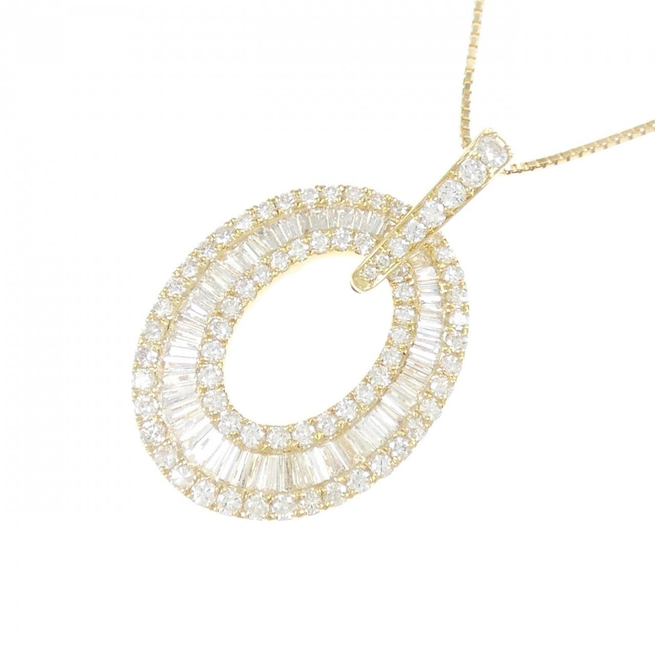 【新品】K18YG ダイヤモンド ネックレス 2.00CT