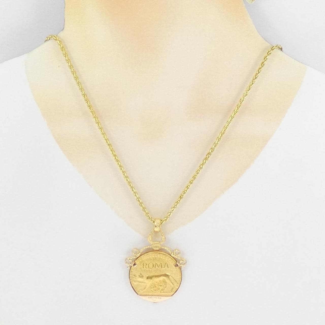 CAZZANIGA 750 Three-Color Necklace