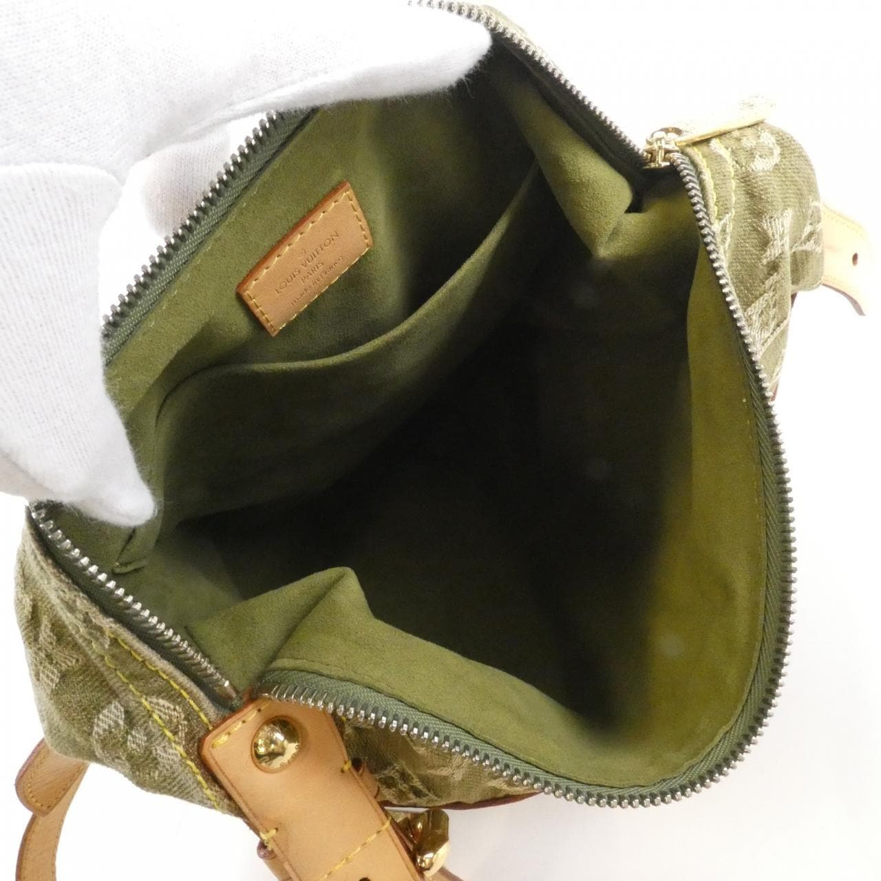 ルイヴィトン モノグラム デニム バギー GM M95211 ショルダーバッグ