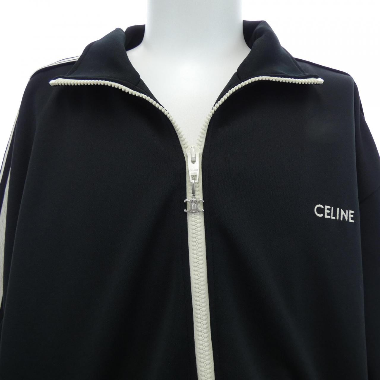 セリーヌ CELINE トラックスーツジャケット/ダブルフェイスジャージー 2Y490121O ジャケット