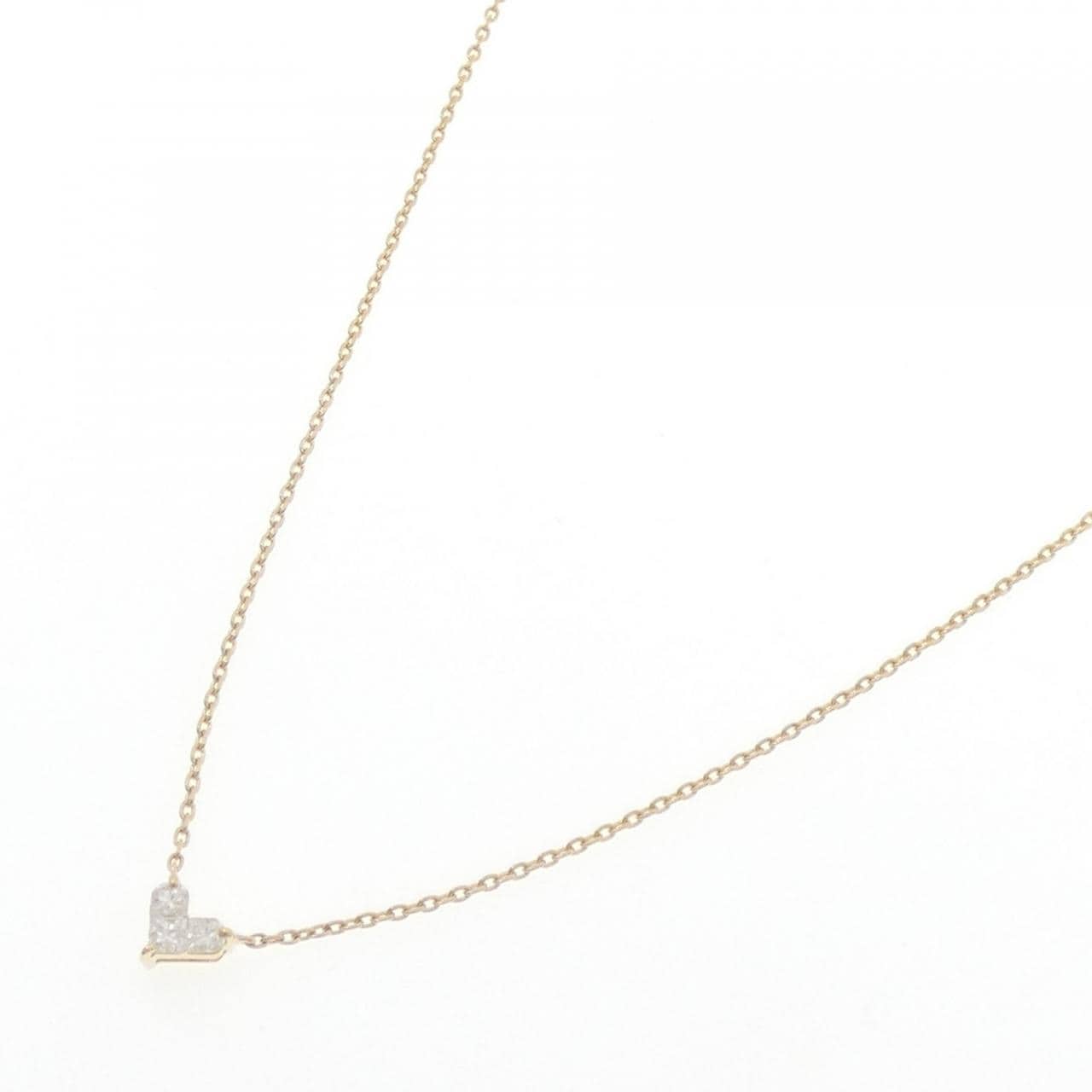 スタージュエリー ミステリアスハート ネックレス 0.15CT