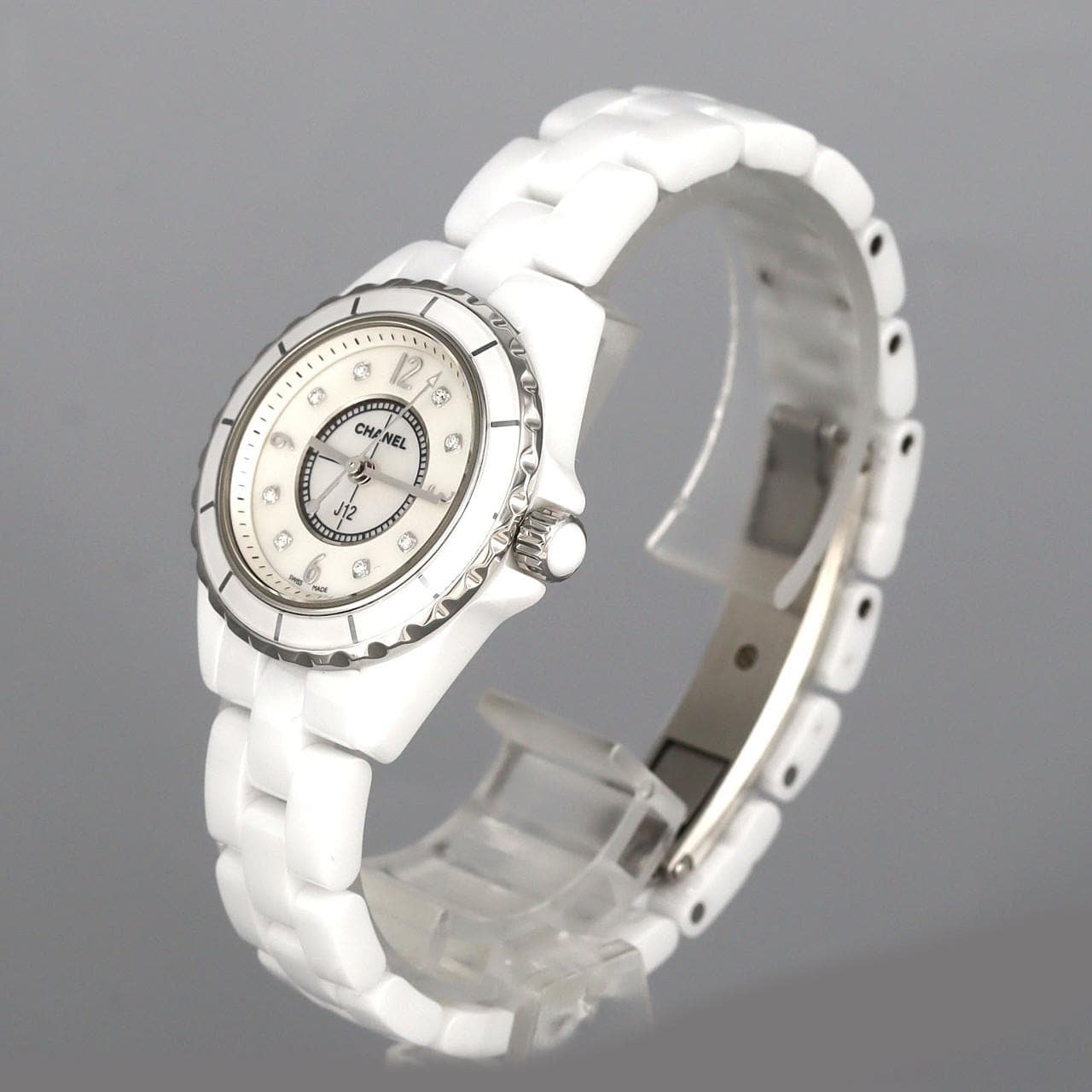 シャネル J12 29mmセラミック･8P H2570 セラミック クォーツ