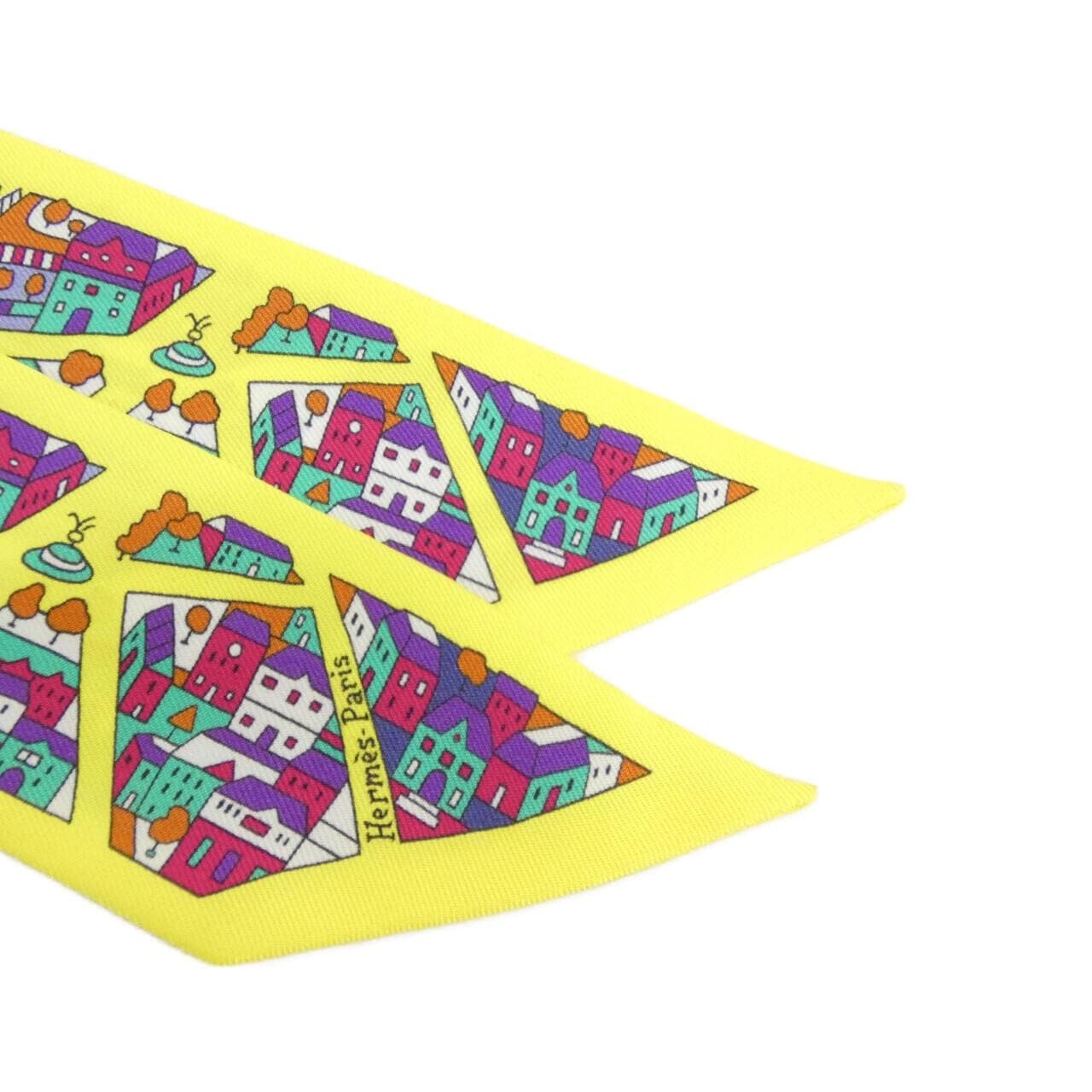 エルメス RIVE DROITE RIVE GAUCHE ツイリー 062868S スカーフ