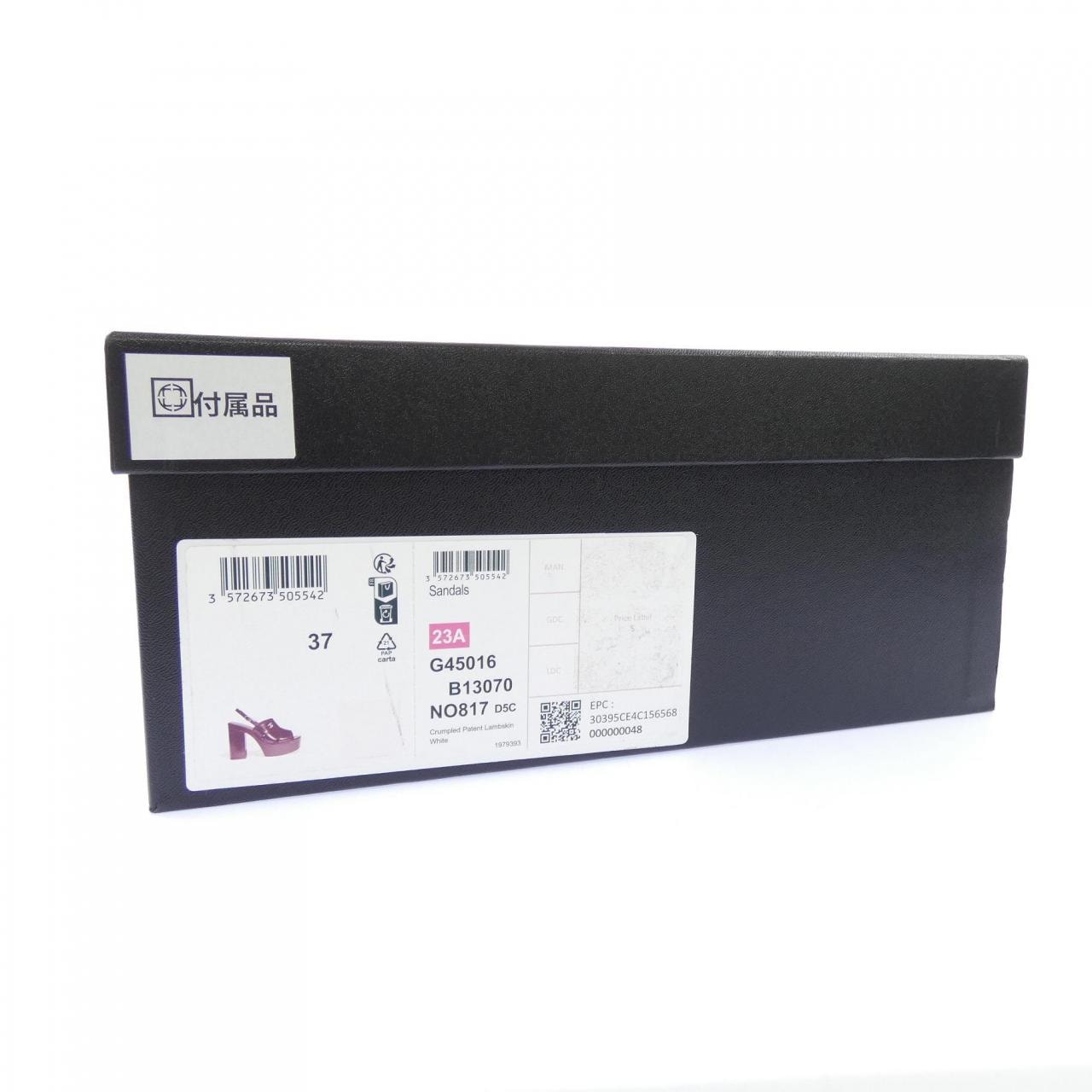 シャネル CHANEL G45016B13070 サンダル