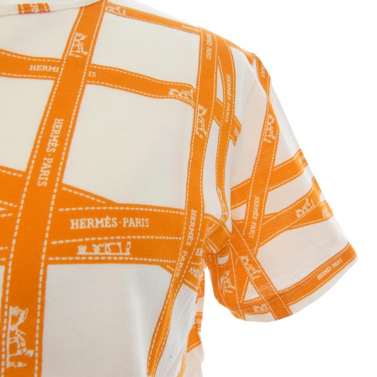 【ヴィンテージ】エルメス HERMES ボリュデュック Tシャツ