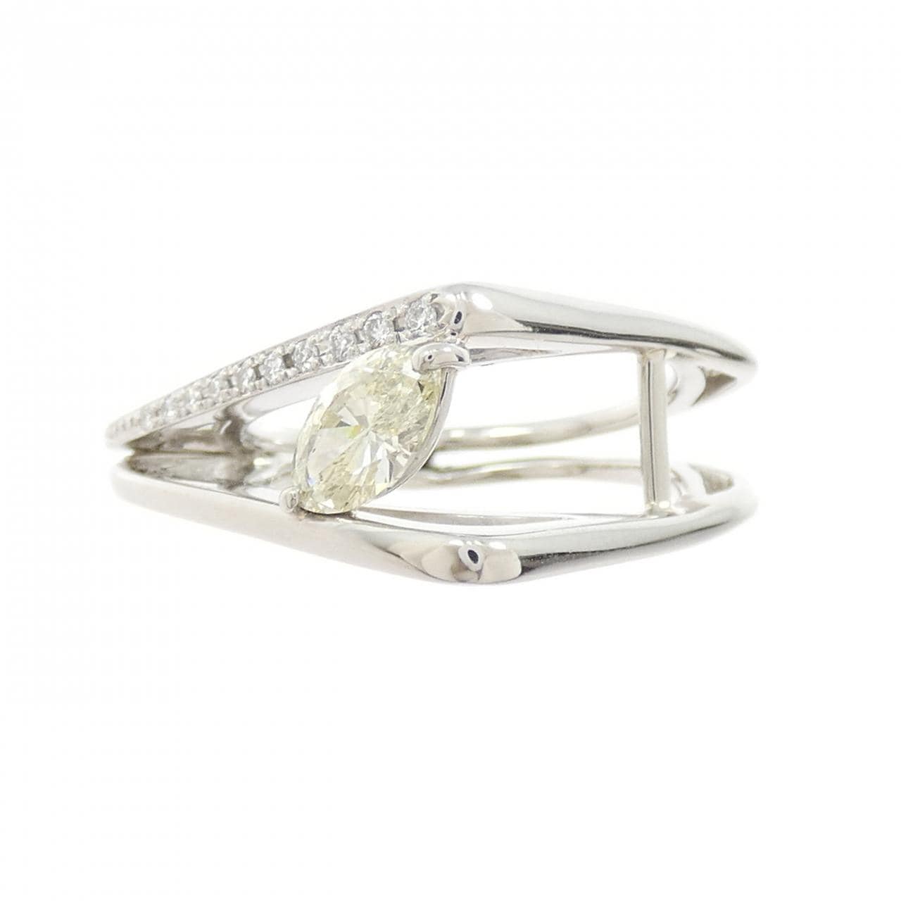 PT900 ダイヤモンド リング 0.509CT