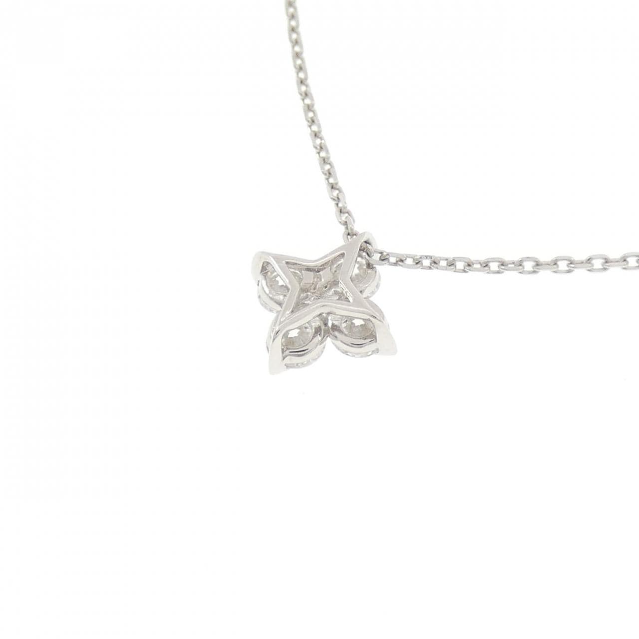 スタージュエリー フラワー ダイヤモンド ネックレス 0.25CT