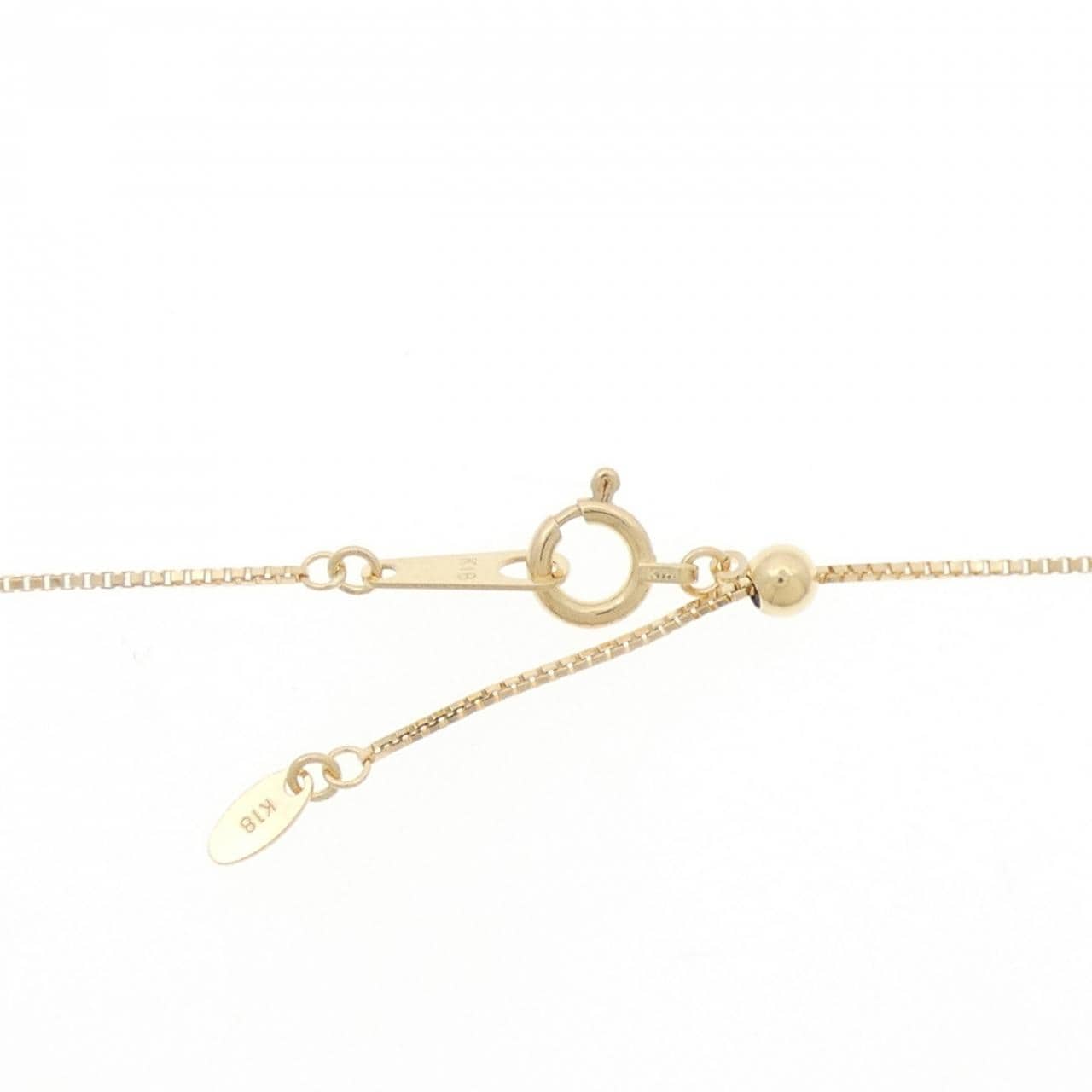 K18YG ダイヤモンド ネックレス 0.320CT