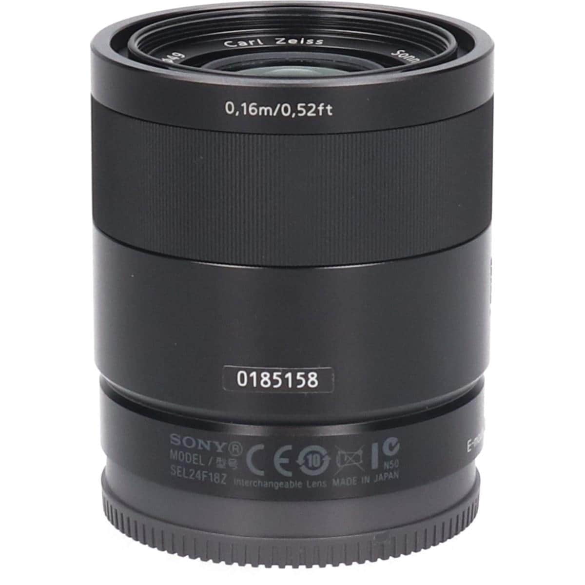 Ｅ２４ｍｍ　Ｆ１．８ＺＡ（ＳＥＬ２４Ｆ１８Ｚ）