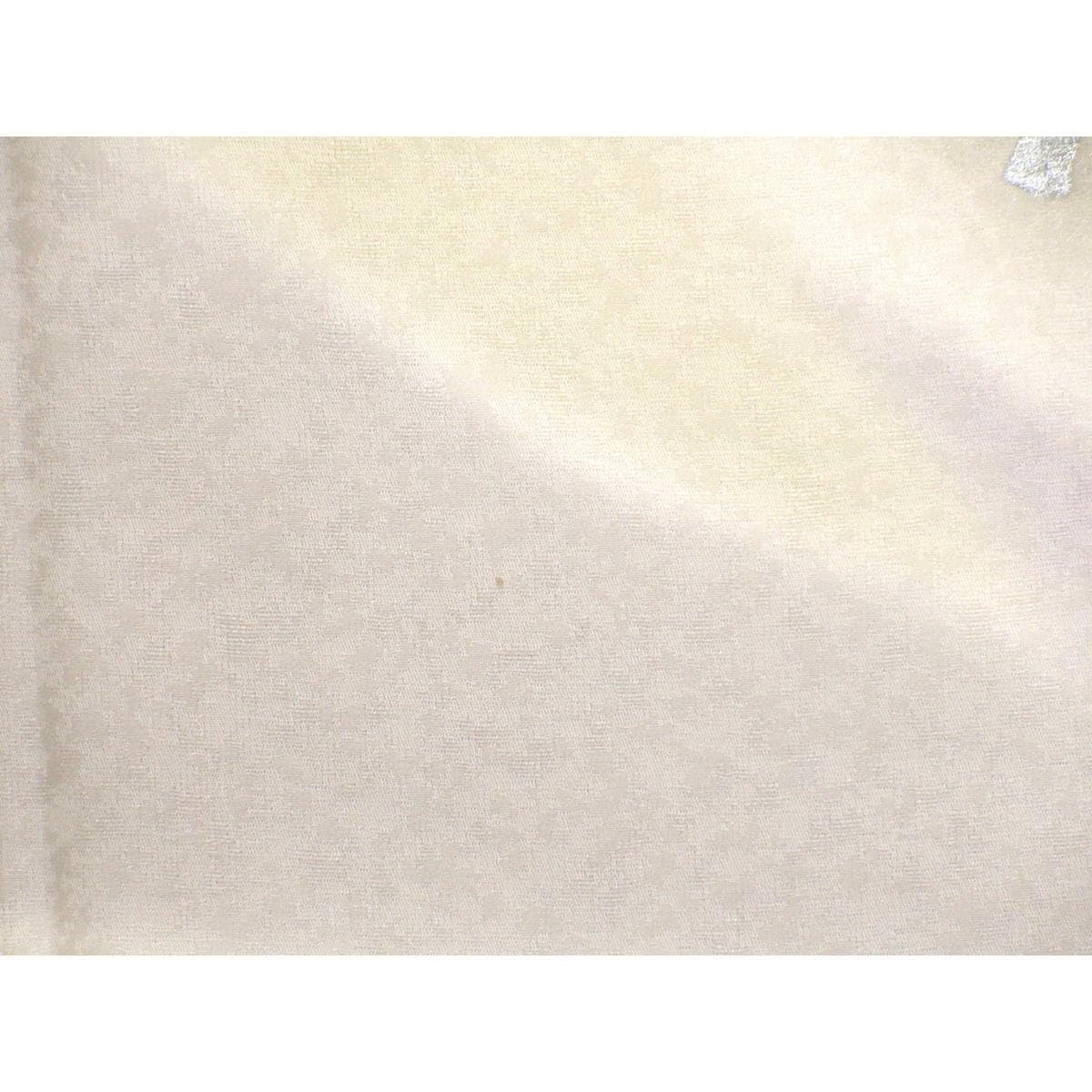 【新品】単衣　訪問着　銀彩加工ボカシ染