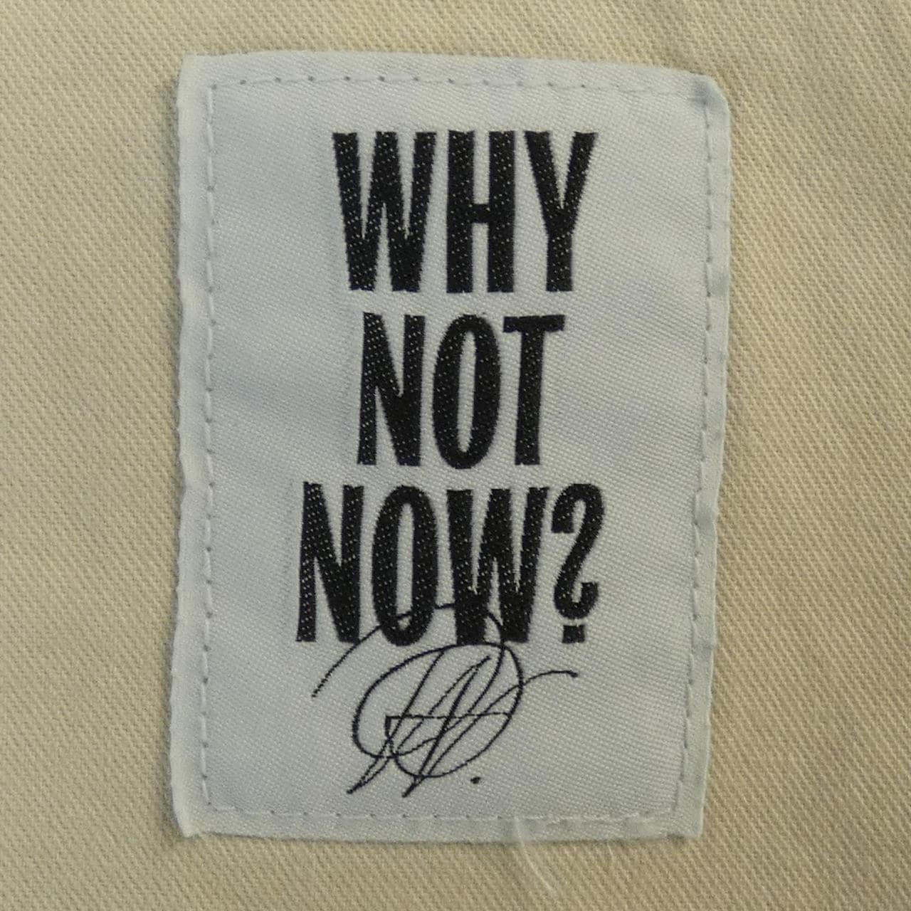 whynotnow? ジーンズ