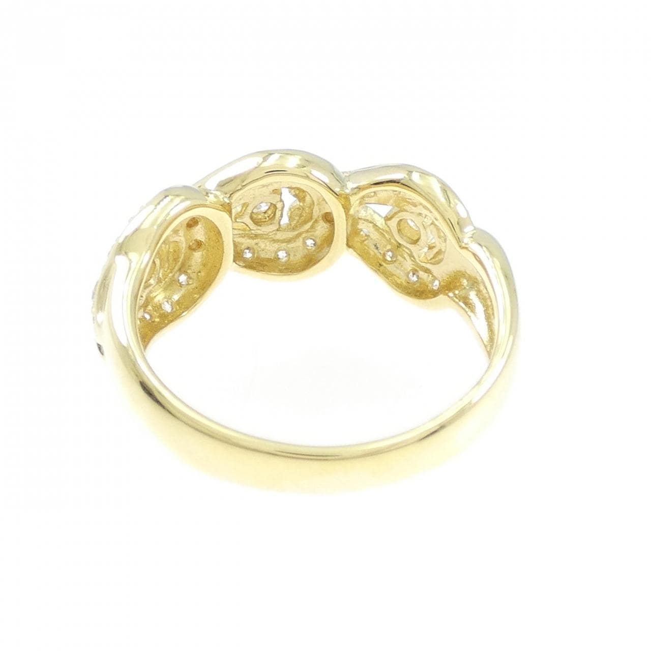 K18YG ダイヤモンド リング 0.53CT