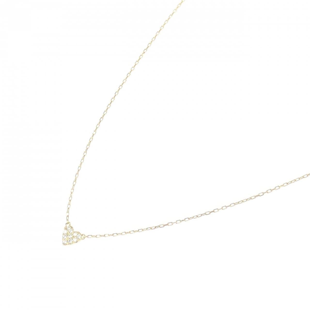 アーカー ハート ダイヤモンド ネックレス 0.05CT