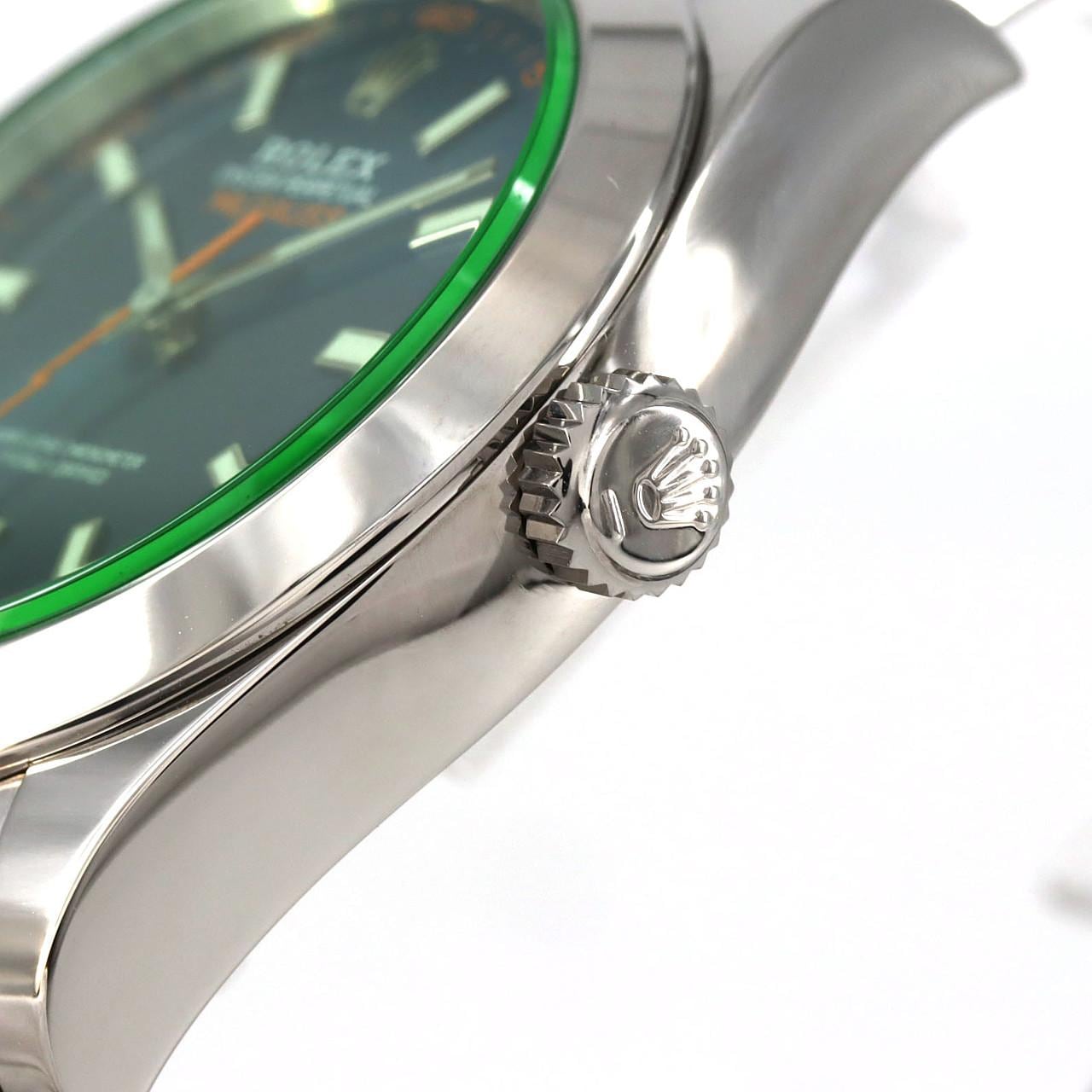 ロレックス ミルガウス 116400GV SS 自動巻 ランダム番