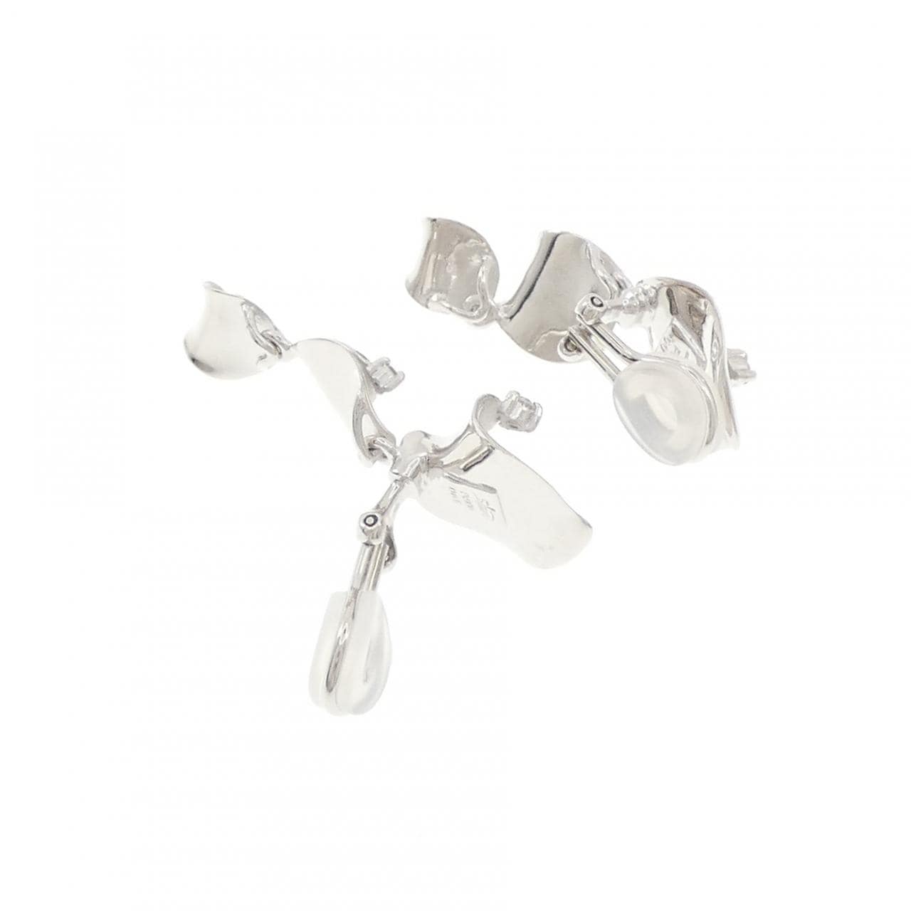 タムラシュンイチ ダイヤモンド イヤリング 0.12CT