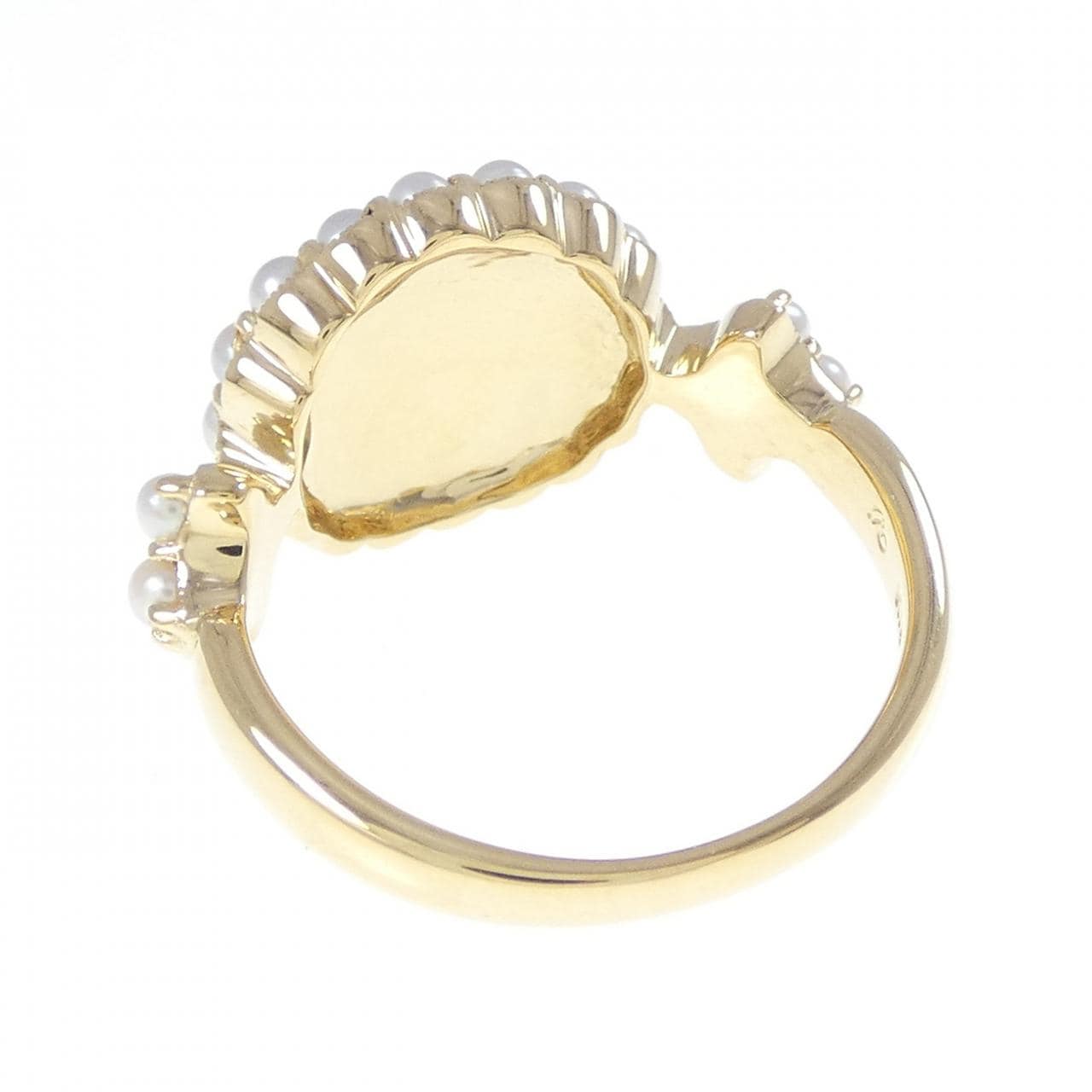 K18YG ターコイズ リング 2.1CT