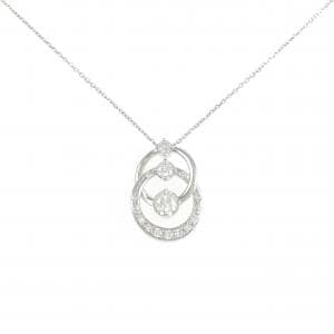 PT900/PT850 ダイヤモンド ネックレス 0.218CT K SI1 3EXT H&C