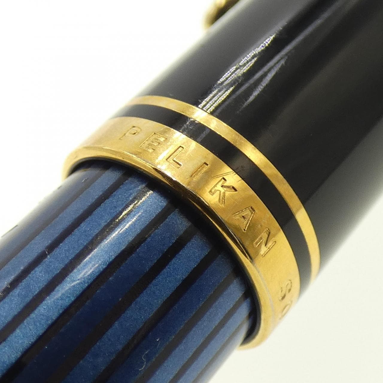 Pelican Souverin M400 Blue Striped Fountain Pen