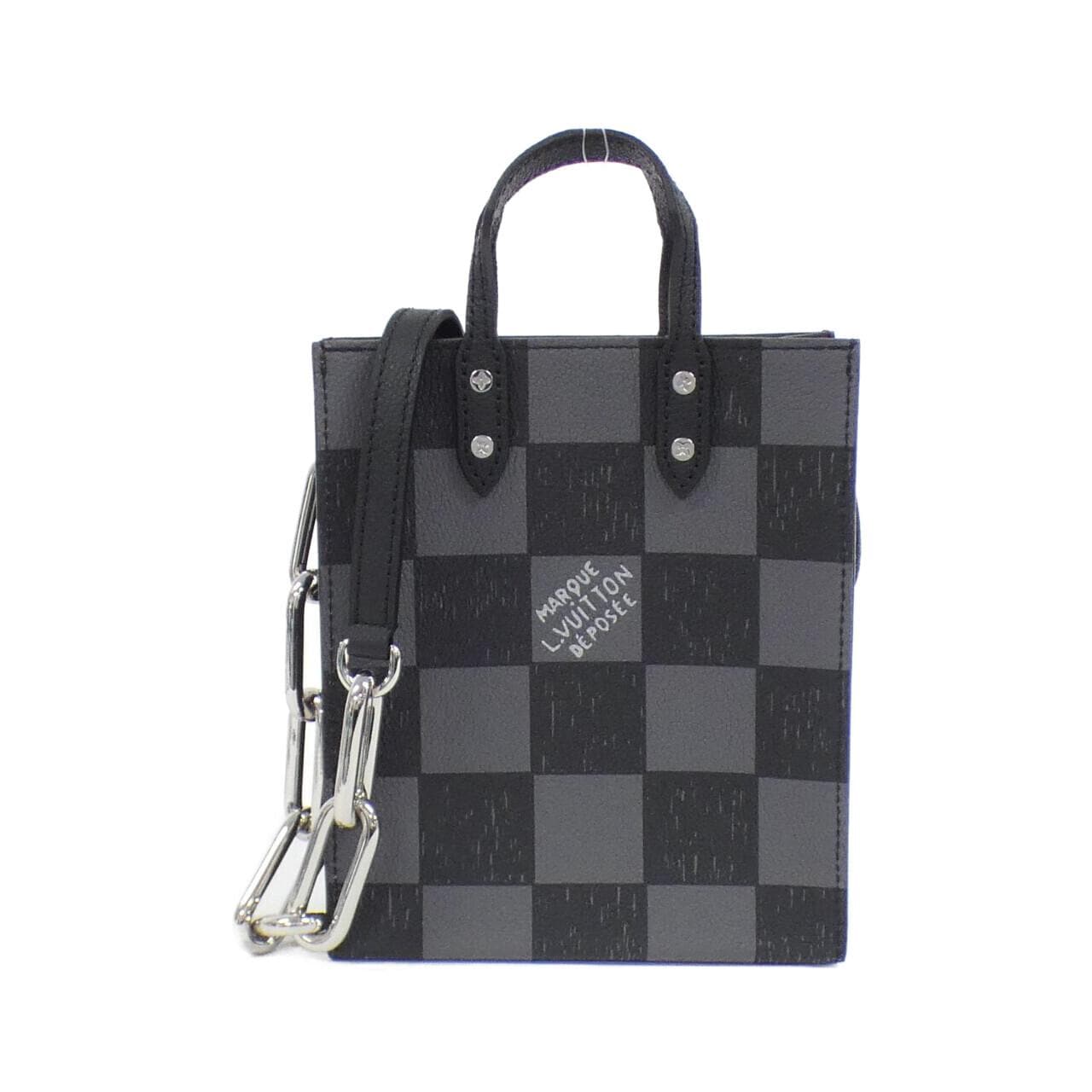 LOUIS VUITTON Damier Checkerboard Sac Pla XS N60479 Bag
