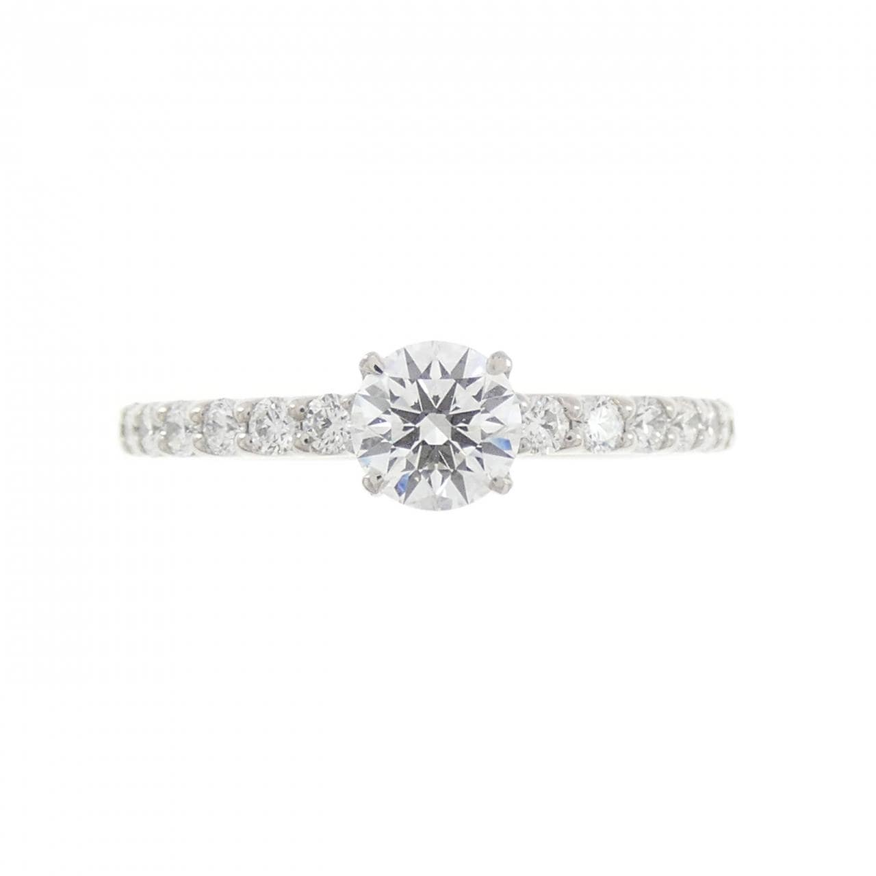 PT950 ダイヤモンド リング 0.428CT D VVS2 EXT