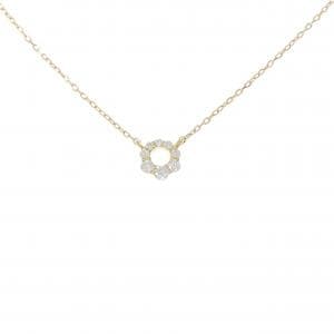 K18YG ダイヤモンド ネックレス 0.07CT