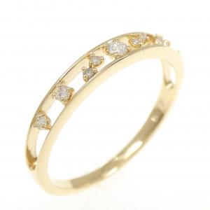 K18YG ダイヤモンド リング 0.12CT