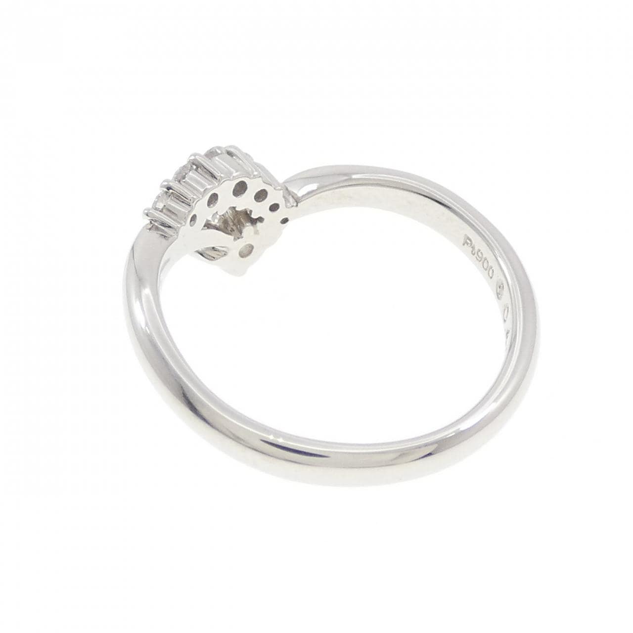 PT900 ダイヤモンド リング 0.406CT G VS1 EXT