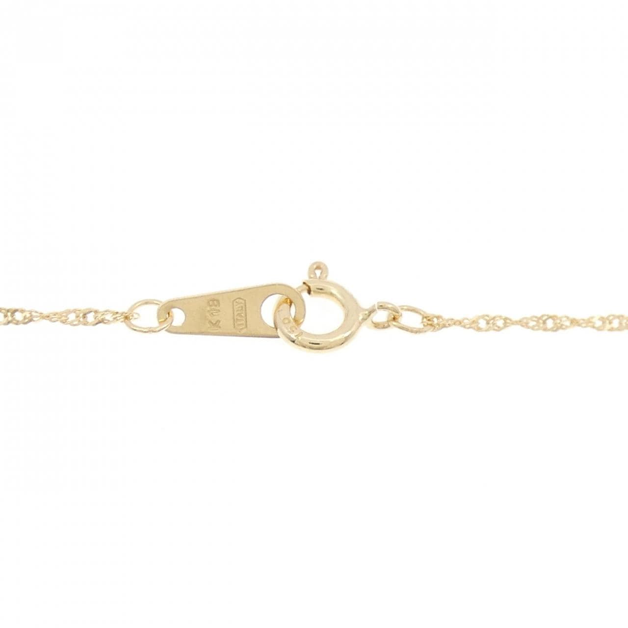 K18YG アコヤパール ネックレス 5.3mm