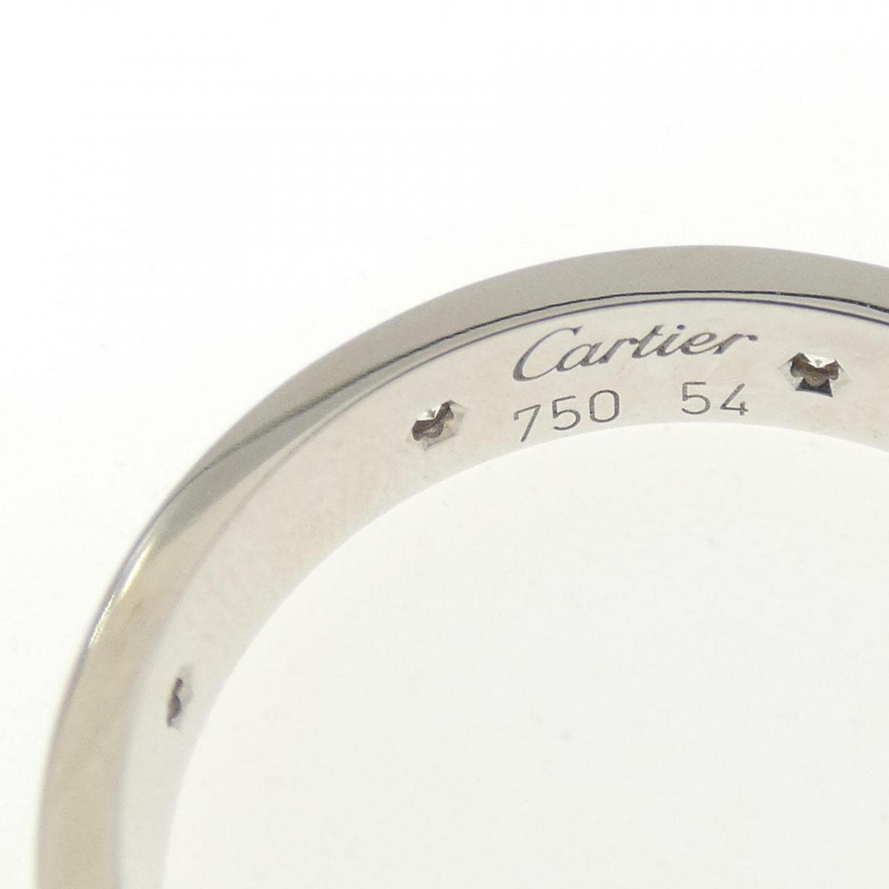 カルティエ ミニラブ フルダイヤ リング