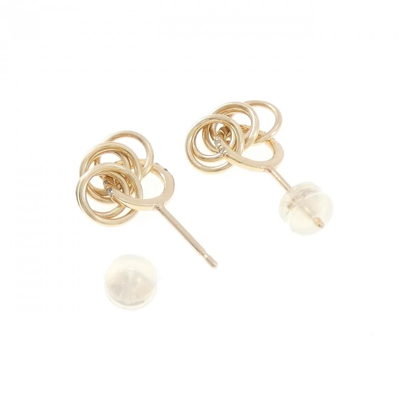 ヒロタカ ダイヤモンド ピアス 0.1CT
