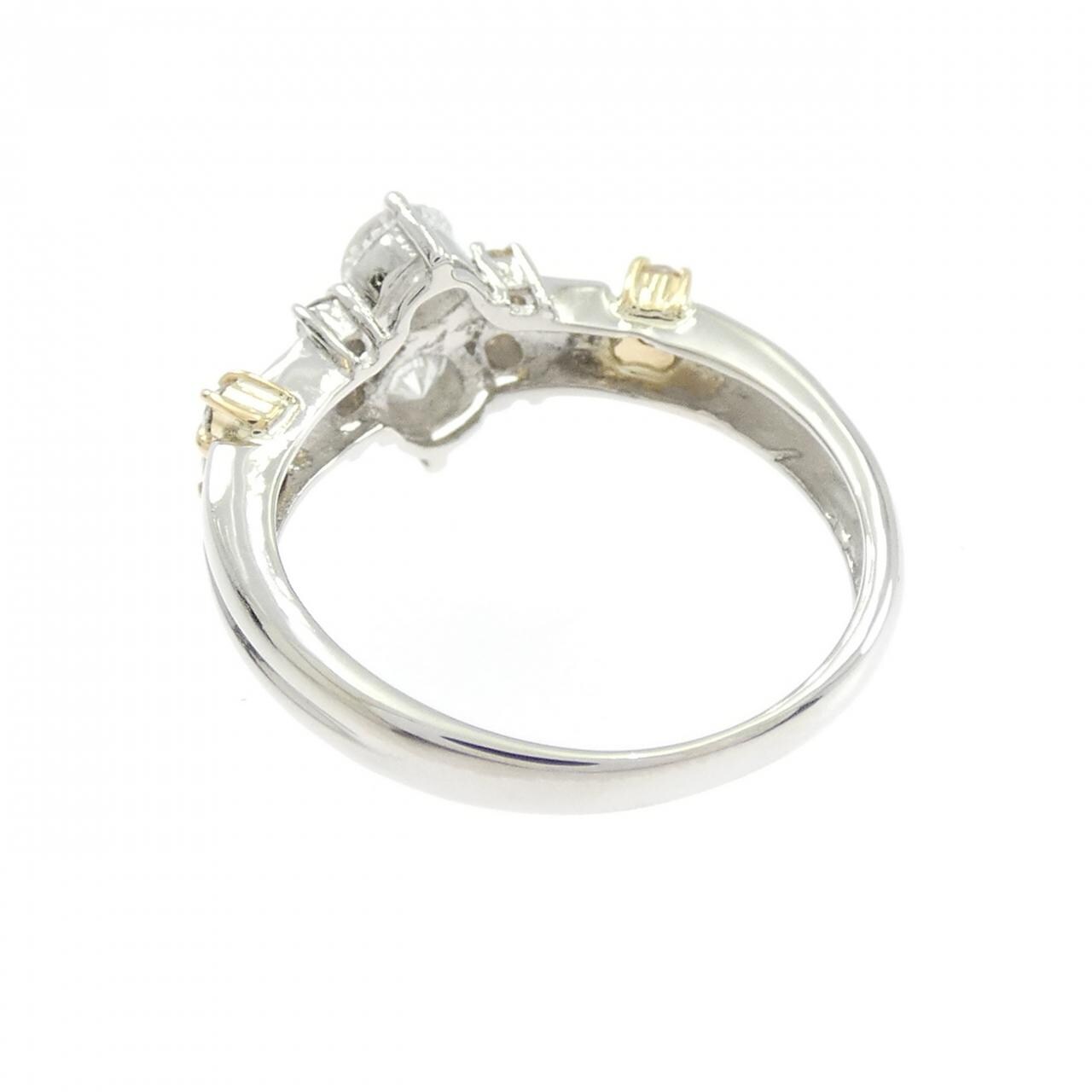 PT900/K18YG ダイヤモンド リング 0.50CT