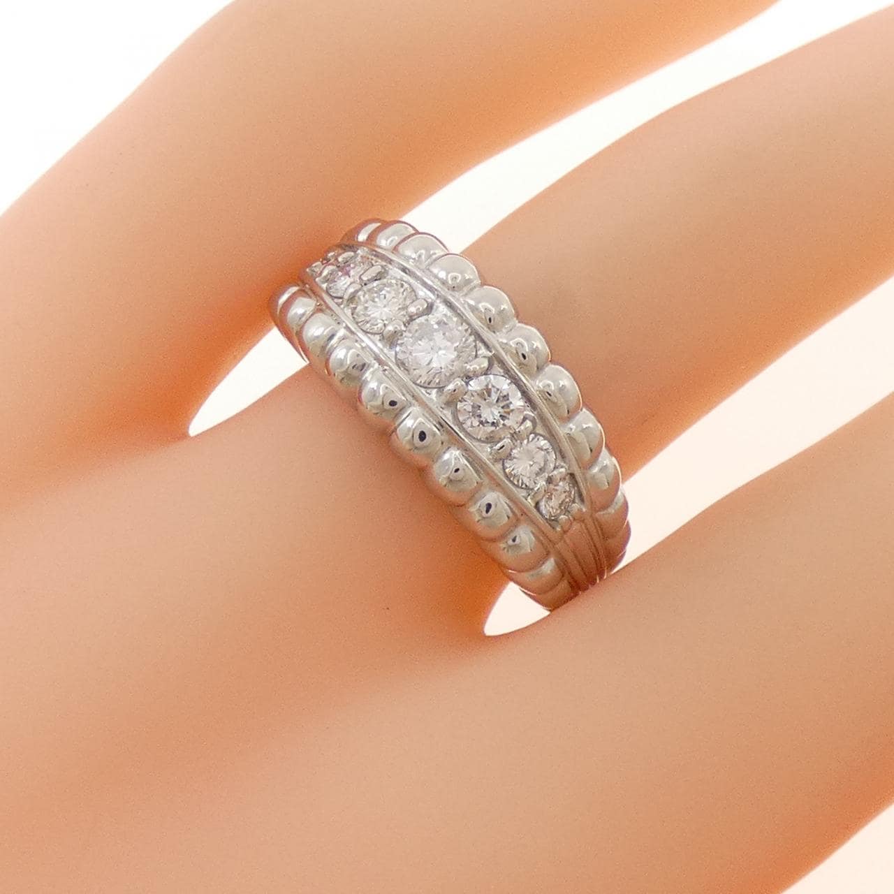 PT900 ダイヤモンド リング 0.51CT