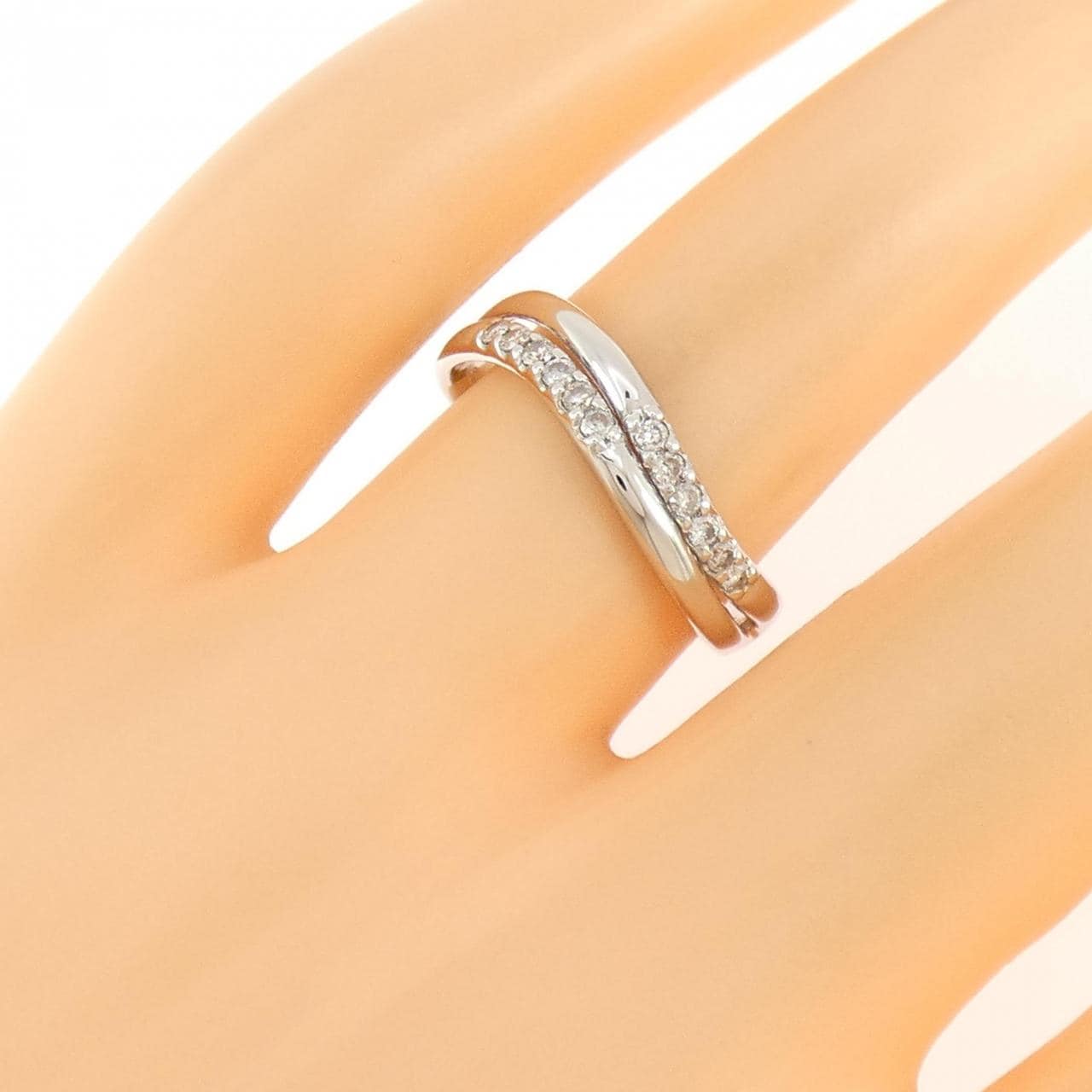 PT900 ダイヤモンド リング 0.15CT