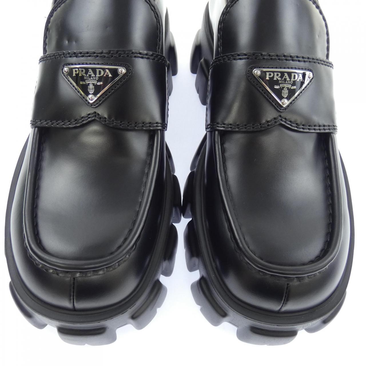 プラダ PRADA モノリスブラッシュドレザーローファー 2DE129 シューズ