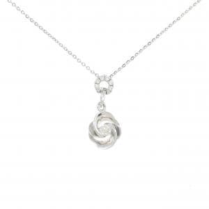 750WG ダイヤモンド ネックレス 0.106CT