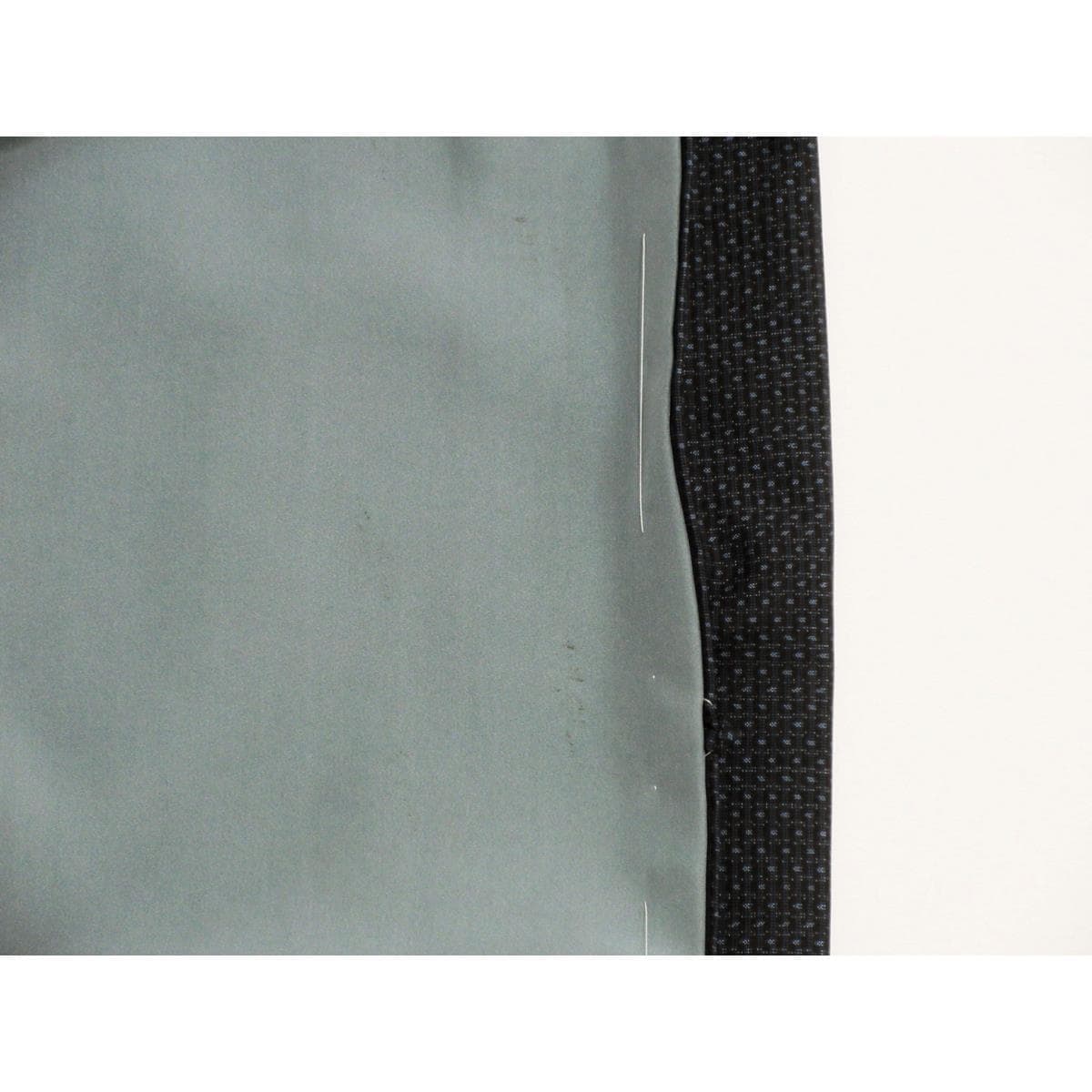 【未使用品】男物【横双大島紬】きもの・羽織　２点セット