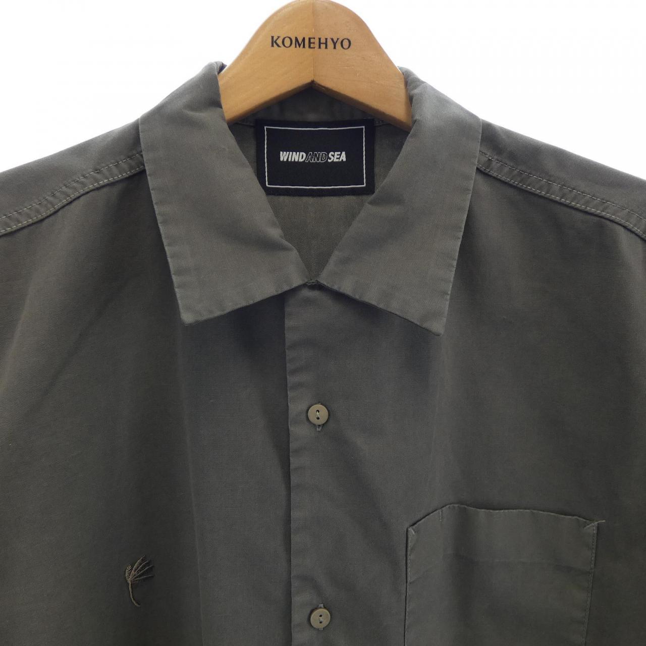 ウィンダンシー WINDANDSEA S／Sシャツ