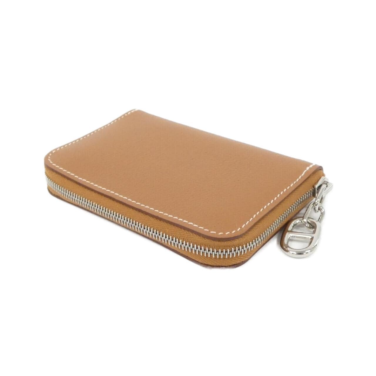 【未使用品】エルメス ジップエンゴー シェーヌ ダンクル 084208CK カードケース