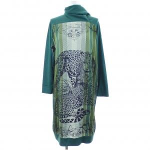 エルメス HERMES JUNGLE LOVE RAIMBOW *97-7754 ツイルレーヌ ワンピース