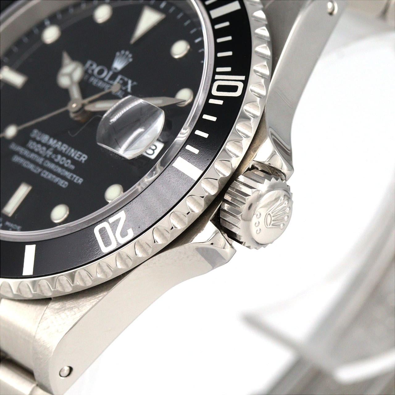 ロレックス サブマリーナーデイト 16610 SS 自動巻 K番