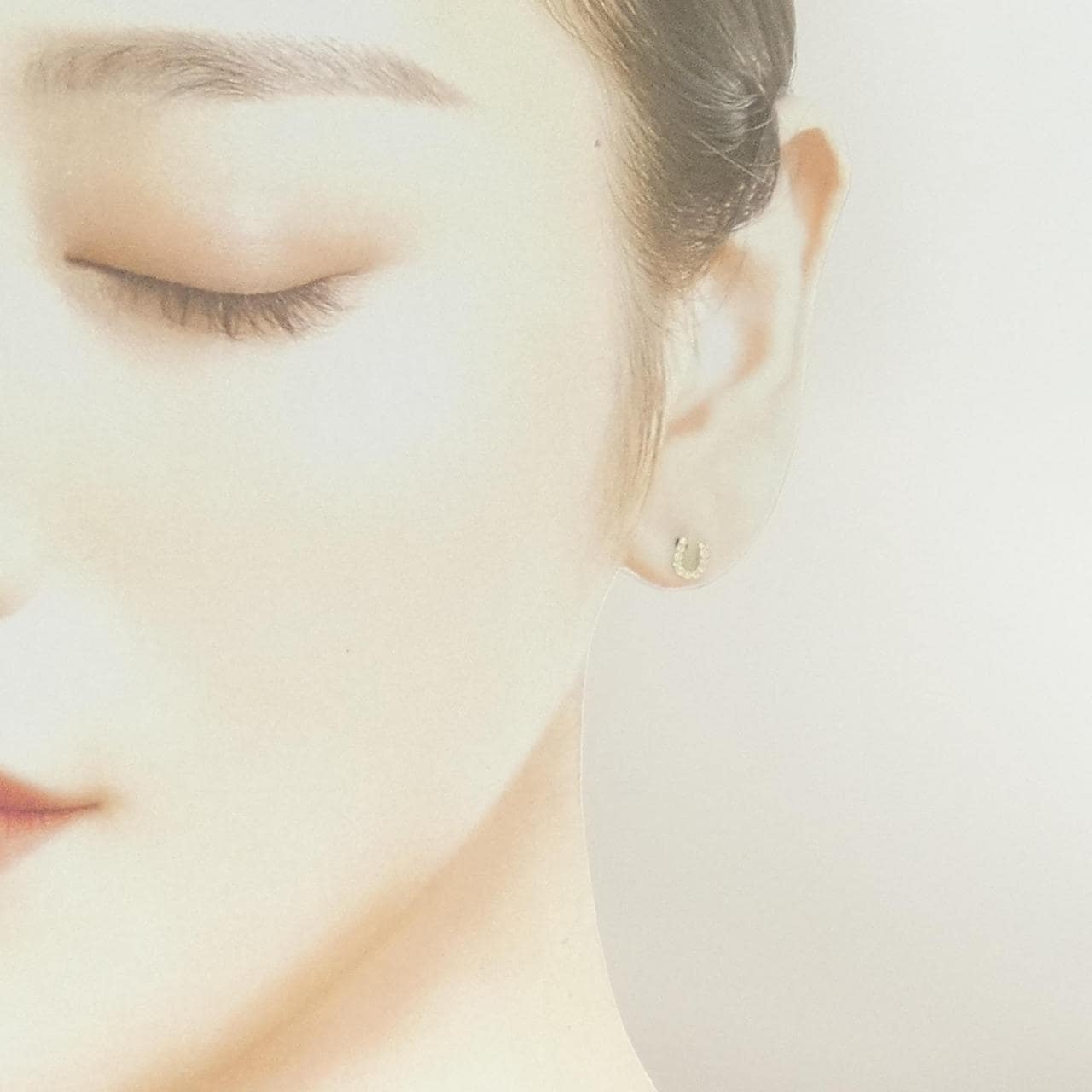 カサハラ マスミ ダイヤモンド ピアス 0.10CT