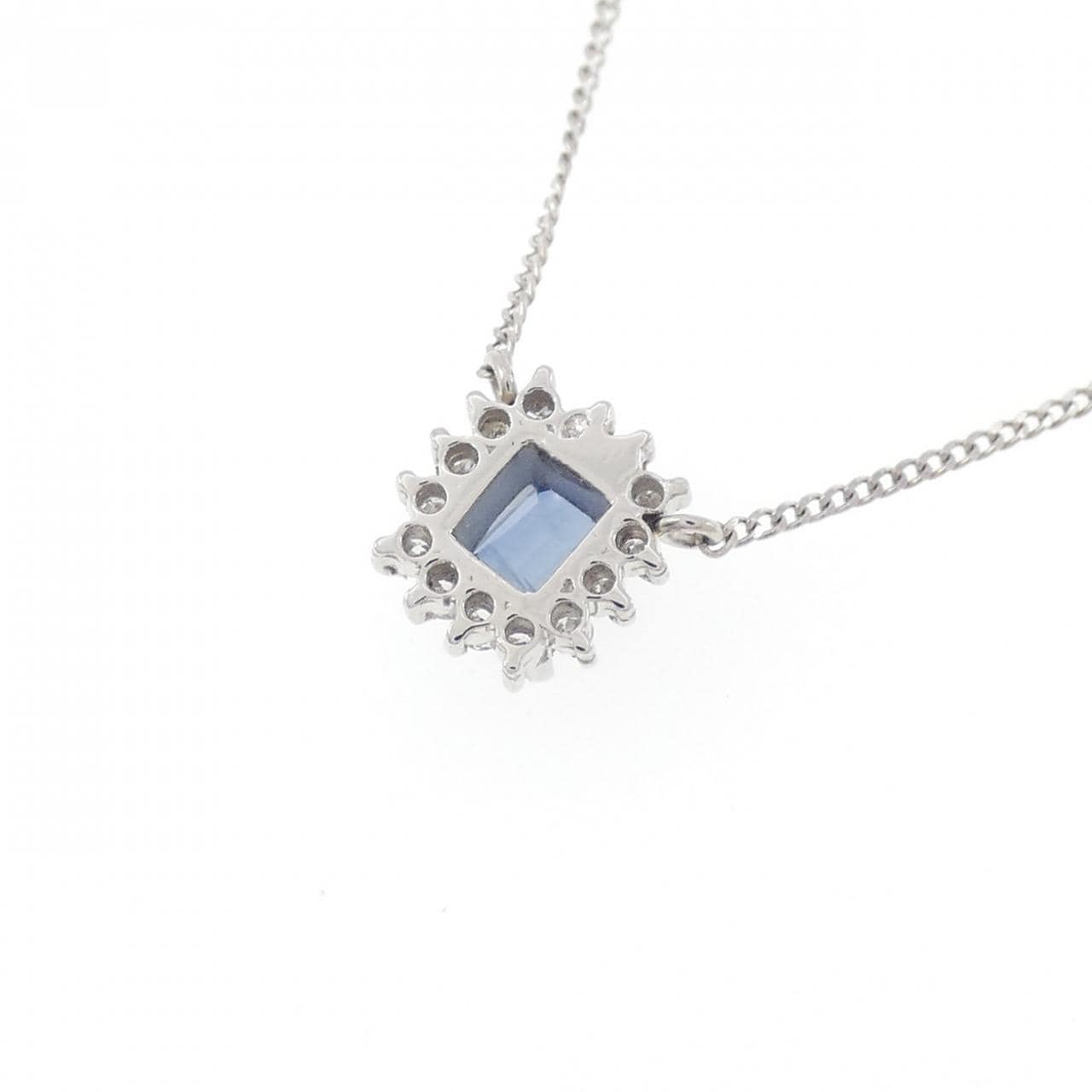 PT850 サファイヤ ネックレス 0.46CT